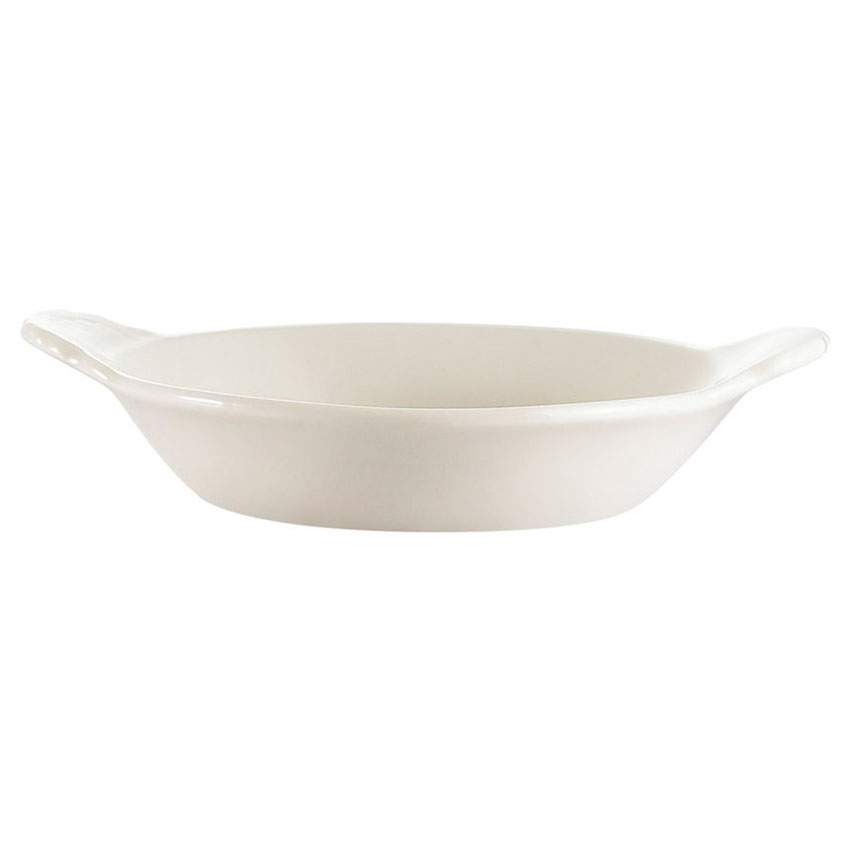 CAC China Welsh Rarebit Oval Augratin Dish, 8-3/4" - Case Of 36