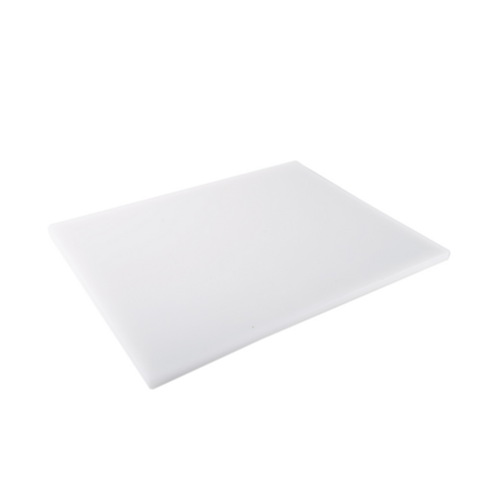 CAC White Cutting Board, 10" x 6" x 1/2"