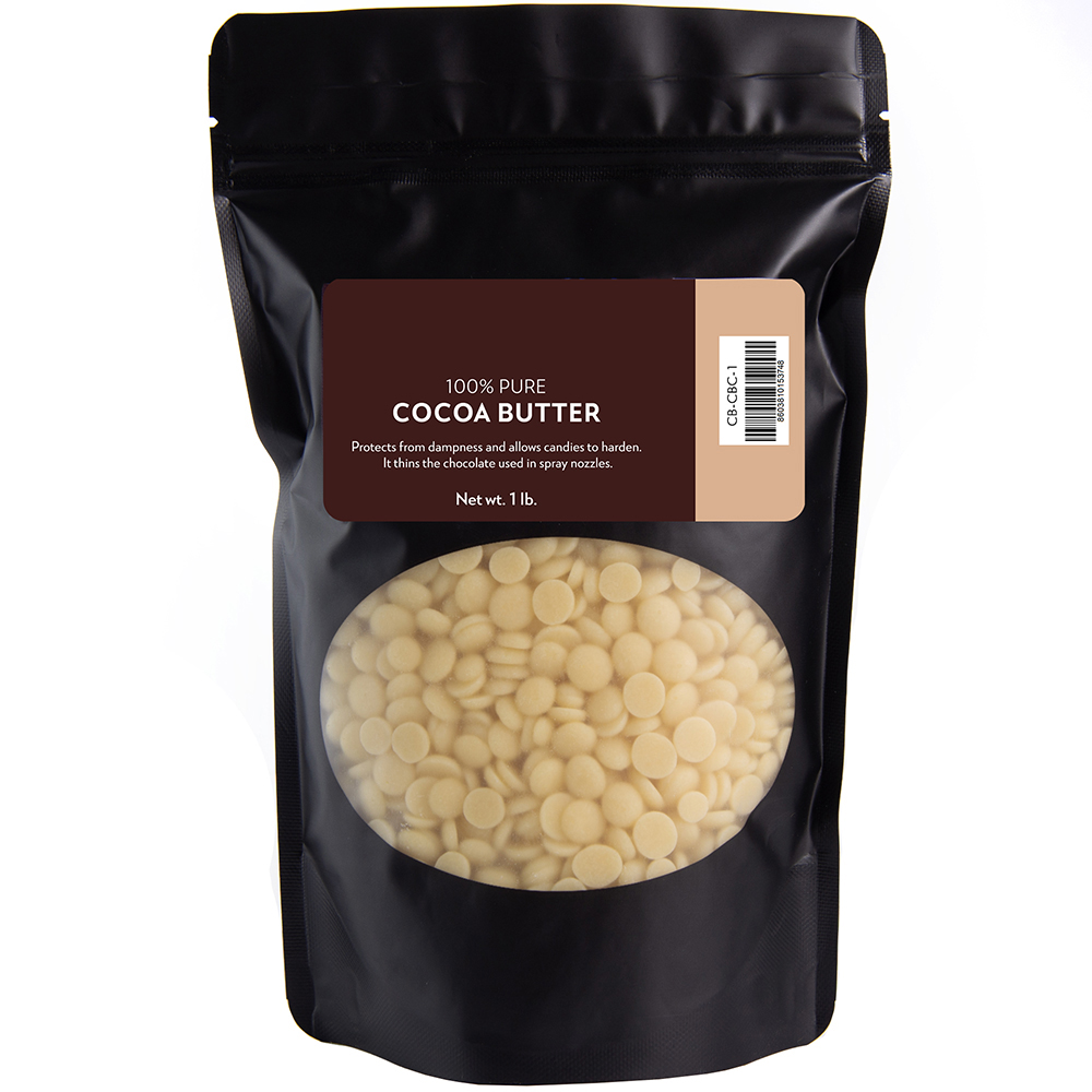 Cacao Barry Cocoa Butter Pistols, 1 lb.