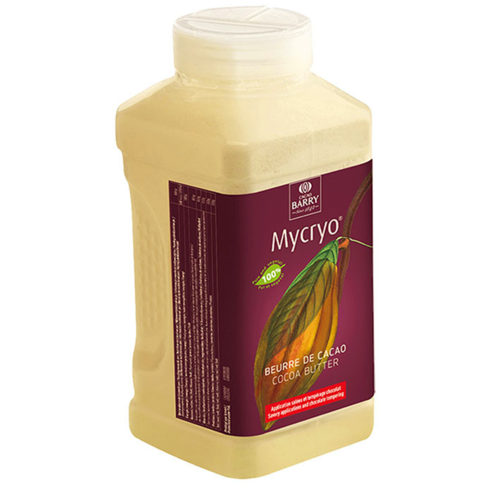 Cacao Barry MYCRYO Cocoa Butter, 1.21 lbs.