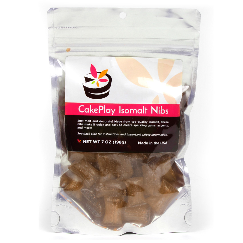 CakePlay Bronze Isomalt Nibs, 7 Oz 