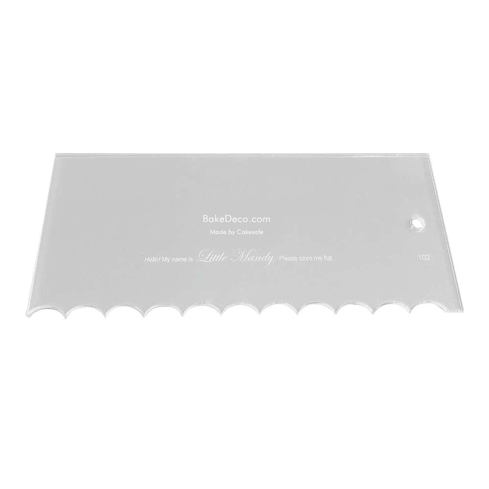 CakeSafe Little Mandy Cake Comb, 8"