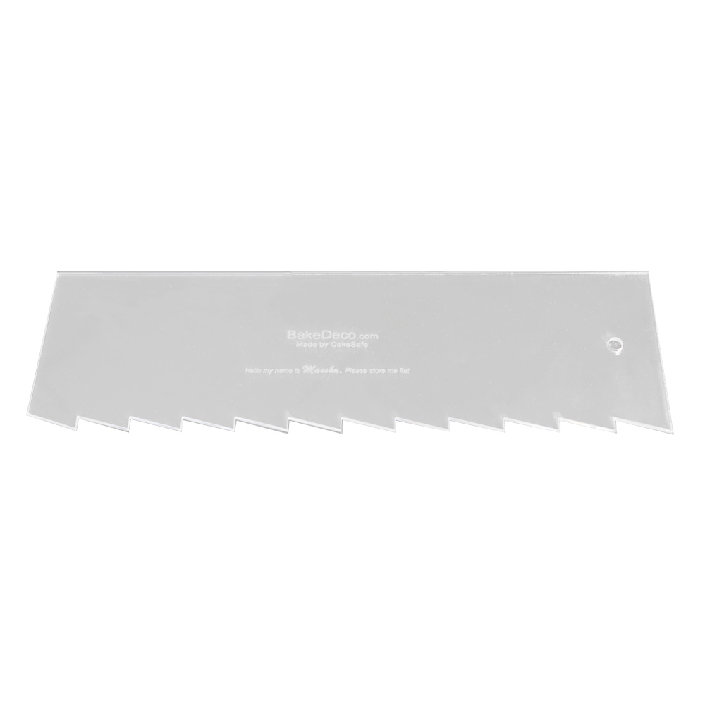 CakeSafe Marsha Cake Comb, 8"