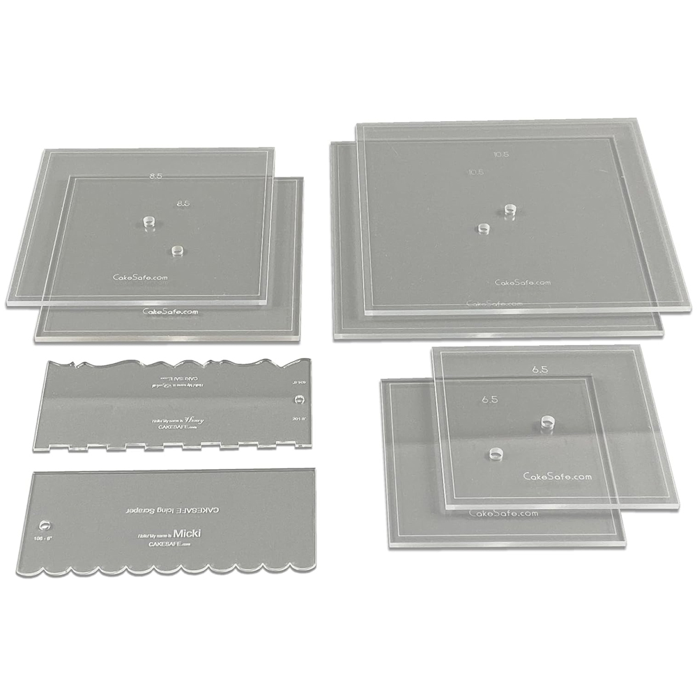 Acrylic Cake Disk  Flat cake top, Cake, Flat cakes