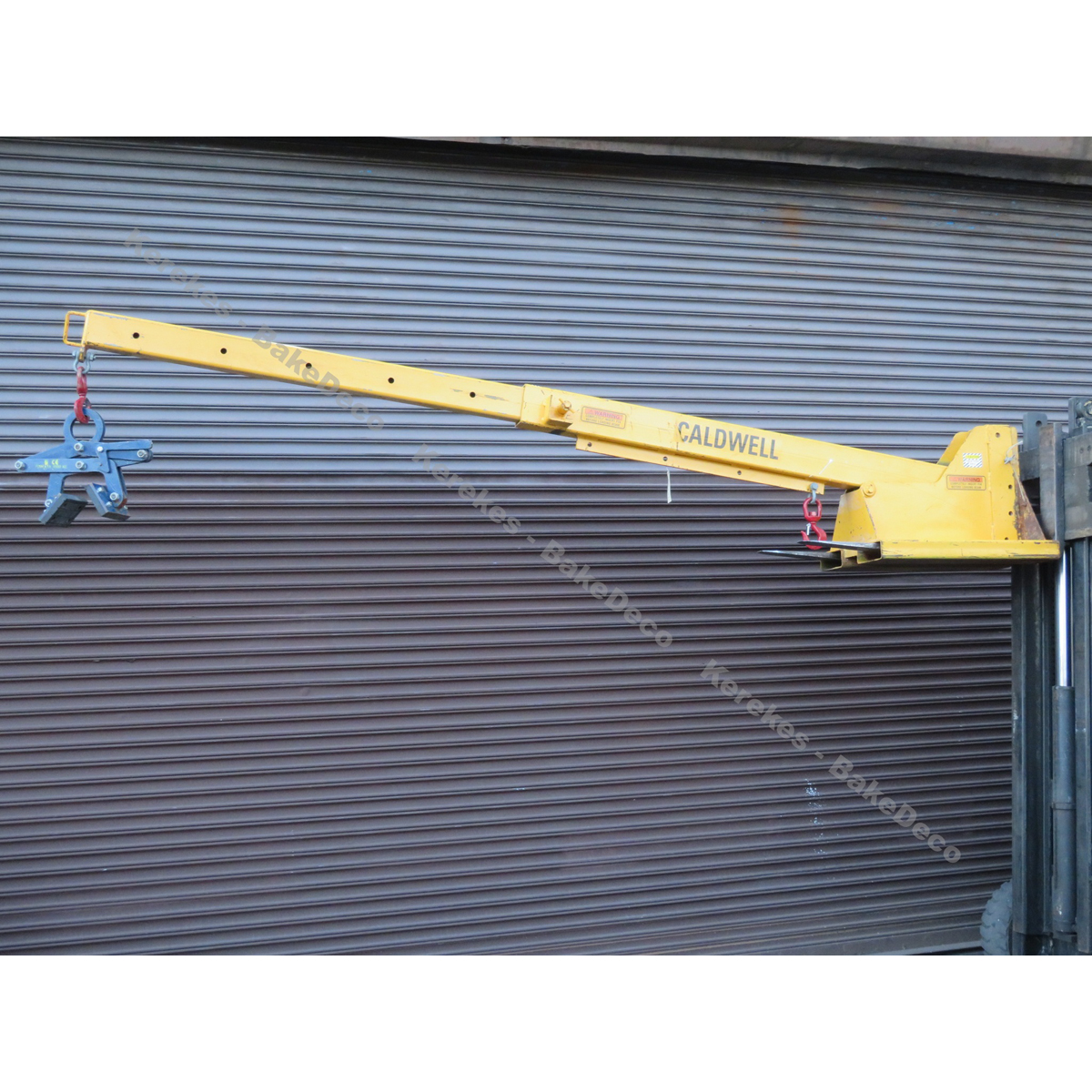 Caldwell Pivoting Fork Telescopic Handler Boom PB-40S, Used Good Condition