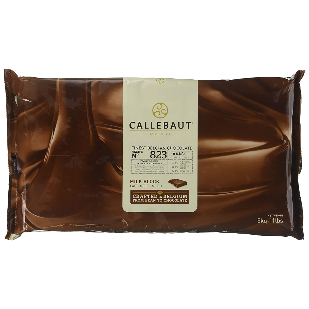 Callebaut Milk Chocolate Blocks, 11 Lbs.