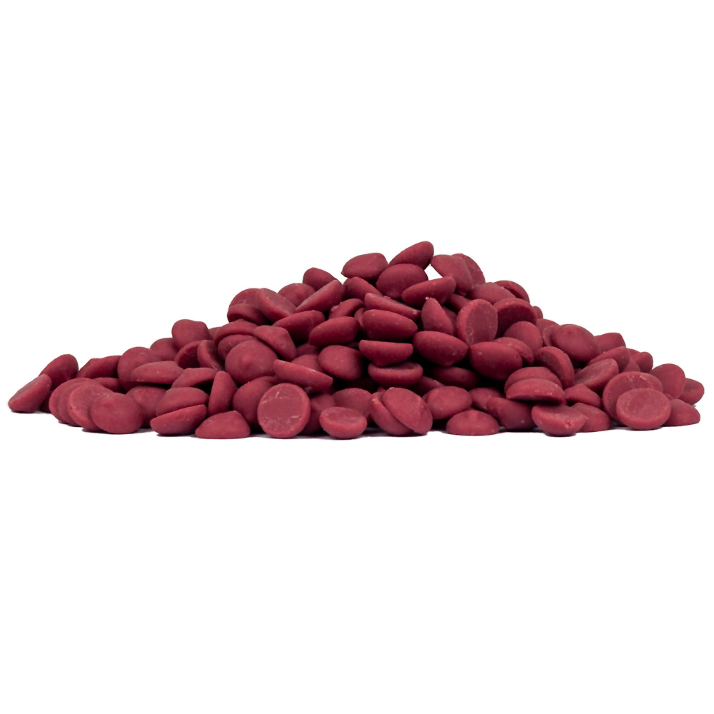 Callebaut Ruby Couverture Callets, 1 Lb.