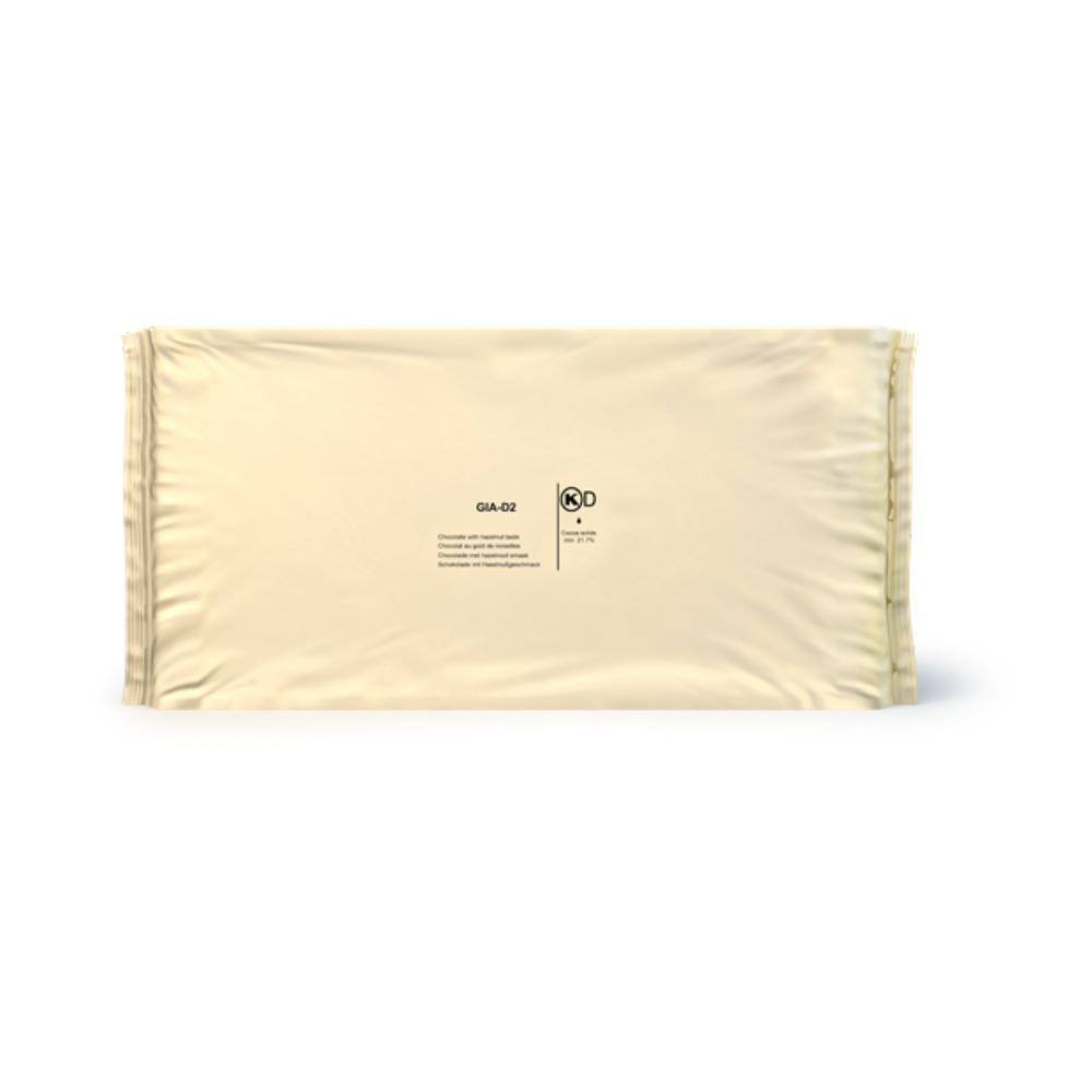 Callebaut dark gianduja chocolate blocks with hazelnut 11 lbs