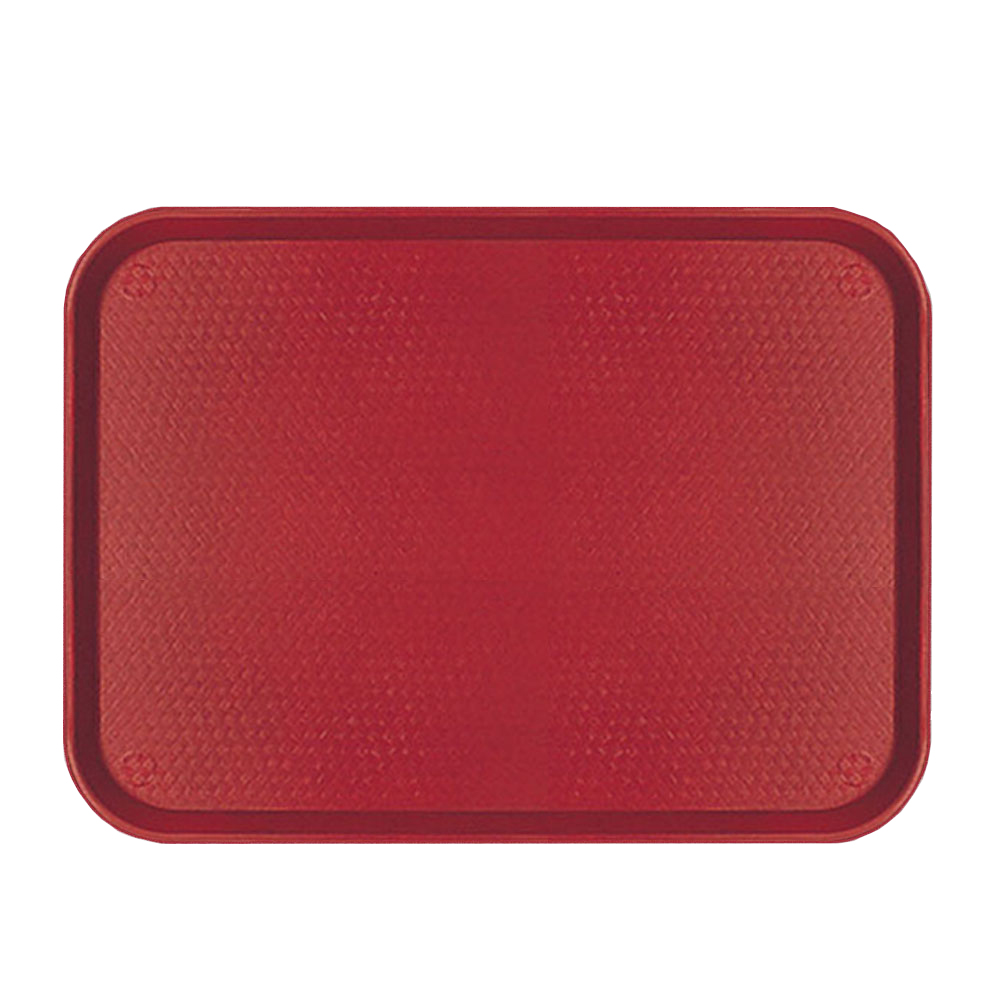 Cambro 1014FF Fast Food Tray 10" x 14" - Cranberry
