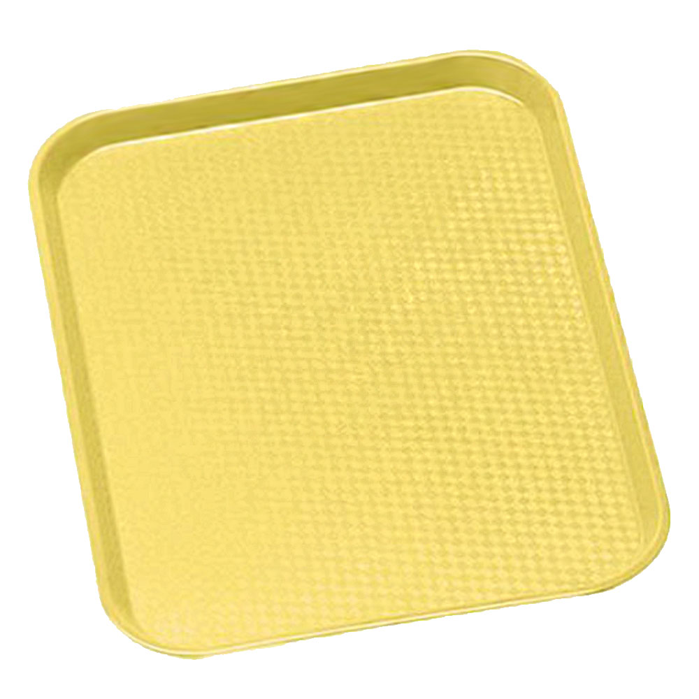 Cambro 1014FF Fast Food Tray 10" x 14" - Primrose Yellow