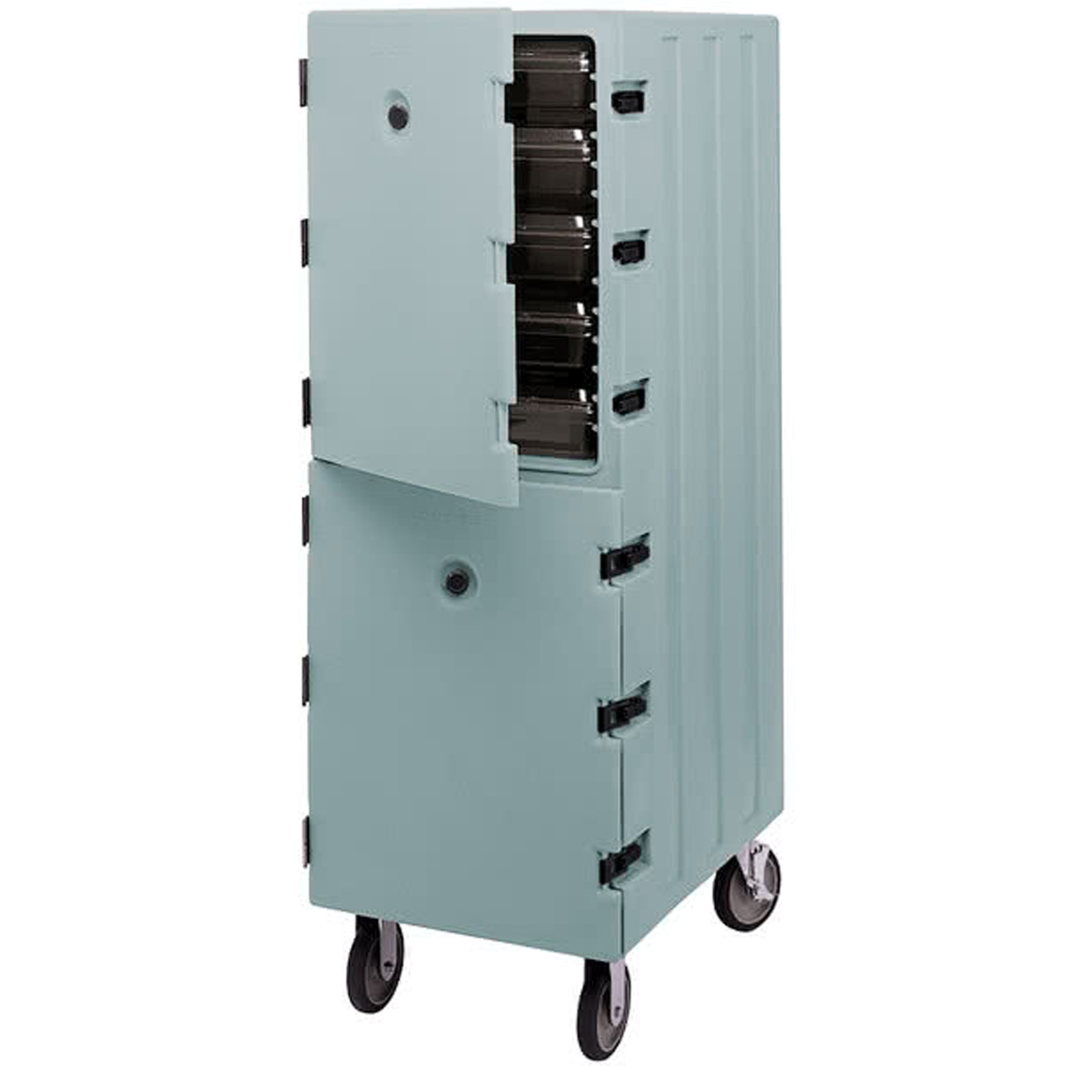 Cambro 1826DBC401 Camcart for Food Storage Boxes - Slate Blue