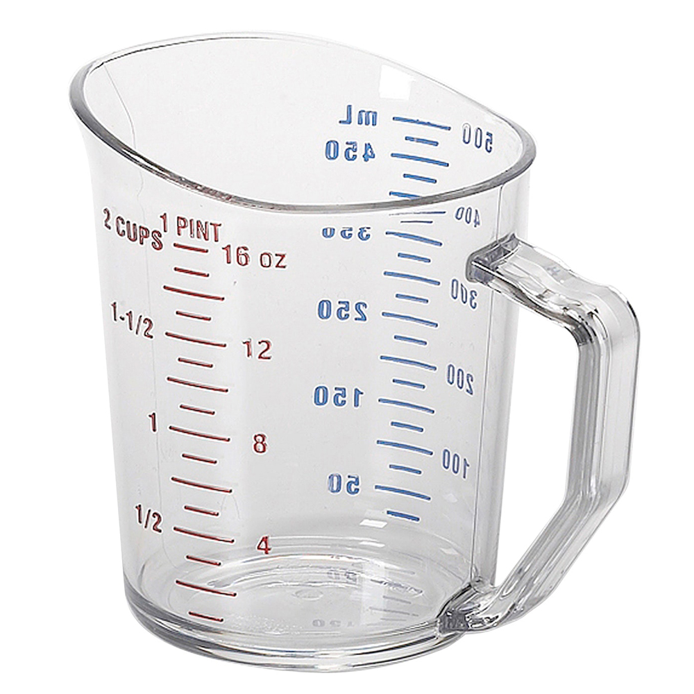 Cambro Graduated Clear Measuring Cup, 1 Pint