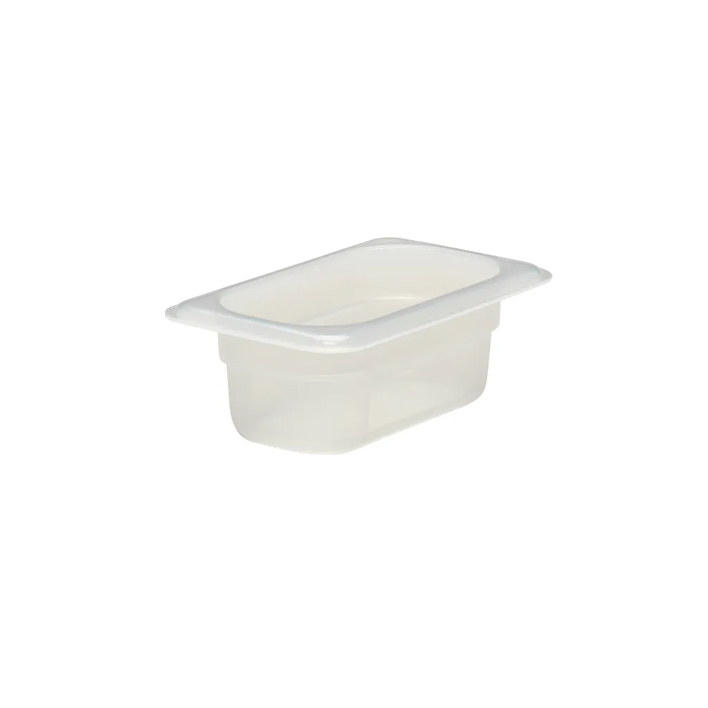 Cambro Translucent Ninth Size Food Pan x 2-1/2" deep
