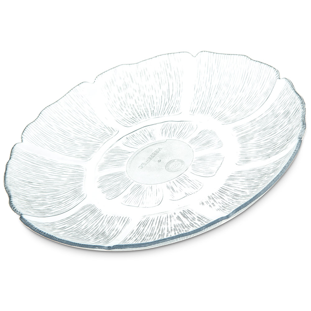 Carlisle Clear Petal Mist Plate 7-11/16" Clear - Case of 36