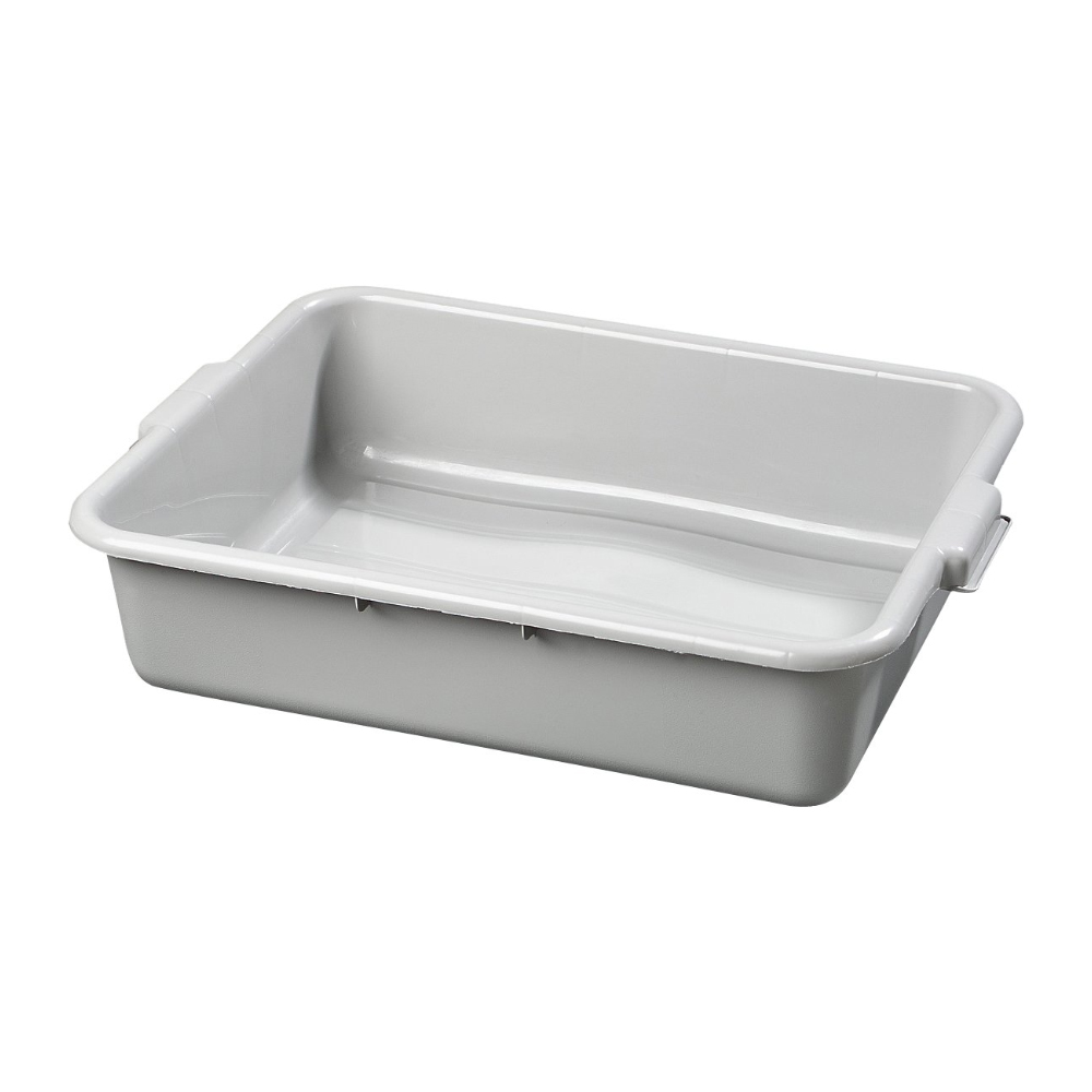 Carlisle Comfort Curve Cheese/Bus Box, Gray - 20" x 15" x 5"