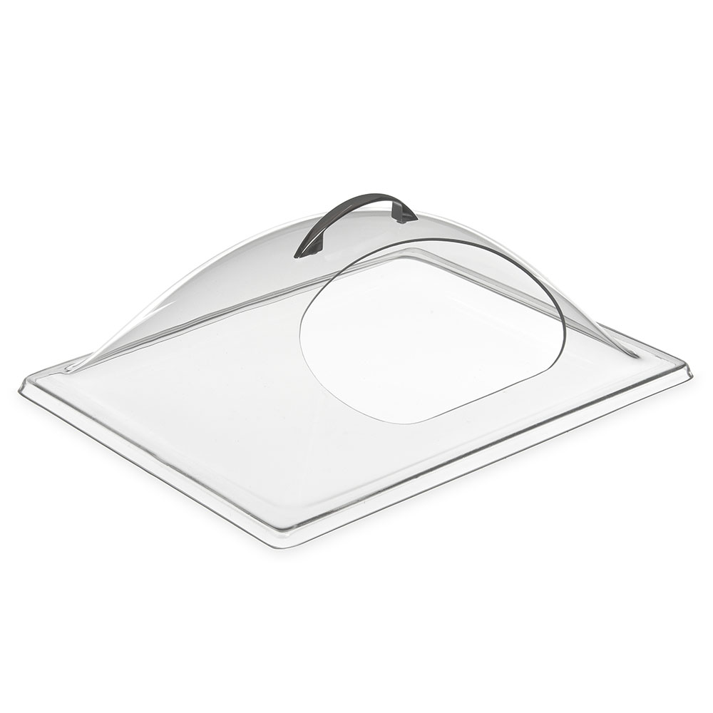 Carlisle PSD13CH07 Polycarbonate Display Cover, Center Cut, 13 x 103/4