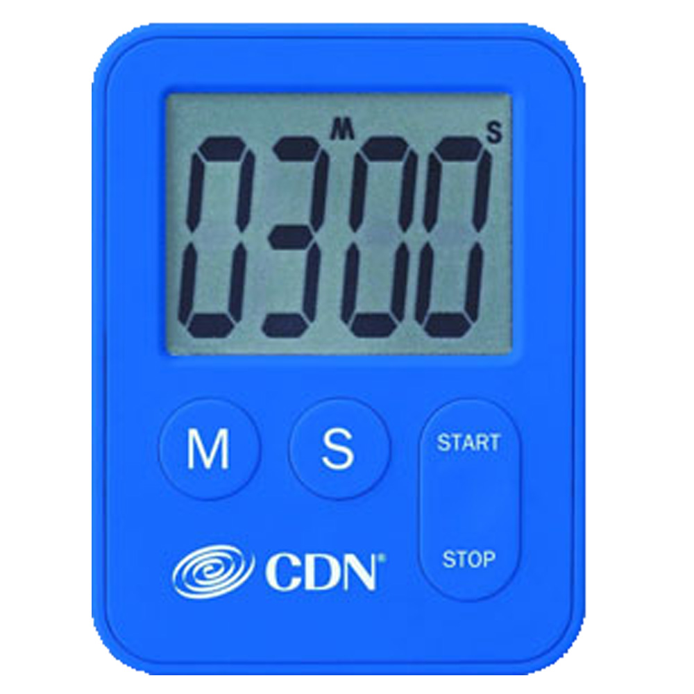 CDN TM28 Blue Mini Timer Kitchen Timers - BakeDeco.Com