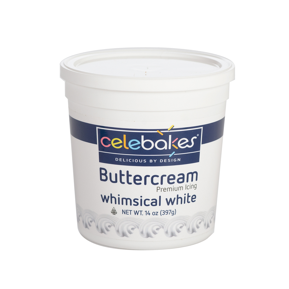 Celebakes White Buttercream Icing, 14 oz.