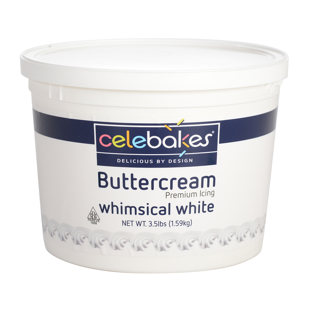 Celebakes White Buttercream Icing, 3.5 Lb. 