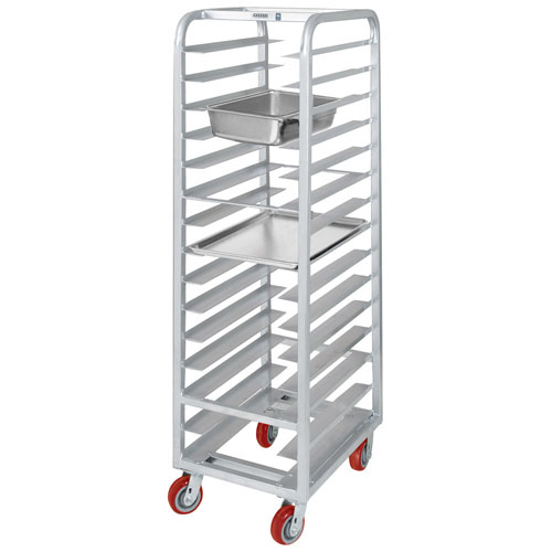 Channel AXD-UTR-11 11 Pan Heavy-Duty Aluminum Steam Table / Bun Pan Rack - Assembled