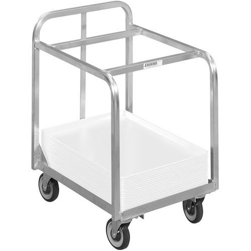 Channel BPT-2TP Bun Pan Truck with Tubular Upper Pan Shelf