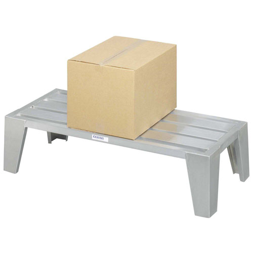 Channel EXD2048 48" x 20" x 12" Heavy-Duty Aluminum Dunnage Rack - 3000 lb. Capacity