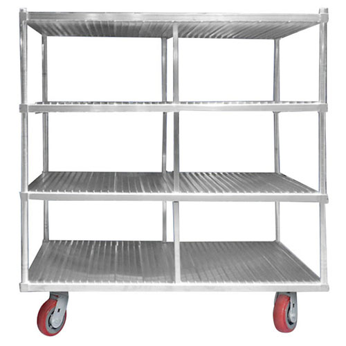 Channel FTDR-3 Heavy-Duty Aluminum Tray Drying Rack - 120 Tray Capacity