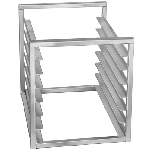 Channel RIR-10KD 10 Pan Aluminum End Load 20 1/2" x 23" x 23" Sheet / Bun Pan Rack for Reach-Ins - Unassembled