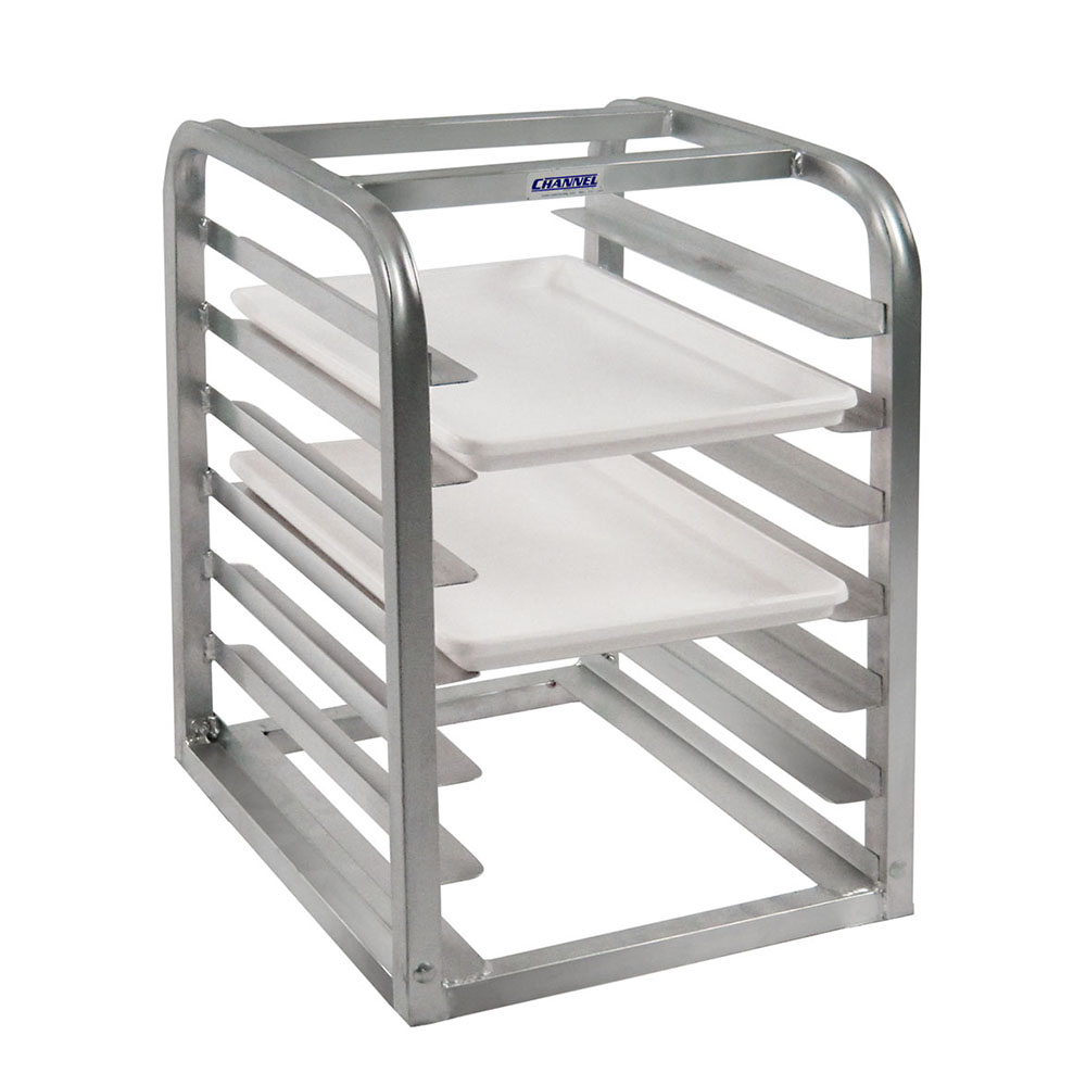 Channel TT307 7 Pan End Load Undercounter Half Bun / Sheet Pan Rack - Assembled