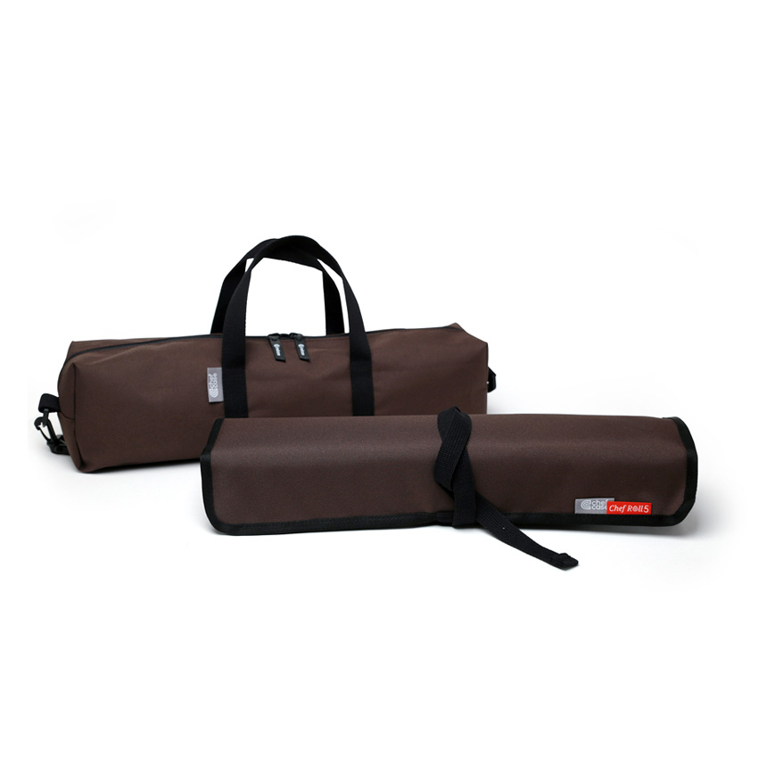 ChefCase Brown Knife Roll with Case
