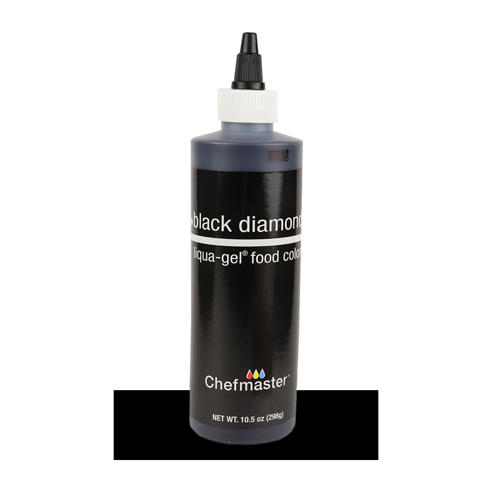 Chefmaster Black Diamond Liqua-Gel Food Color, 10.5 oz.