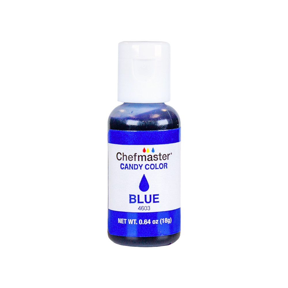 Chefmaster Blue Oil Candy Color, 0.64 oz.