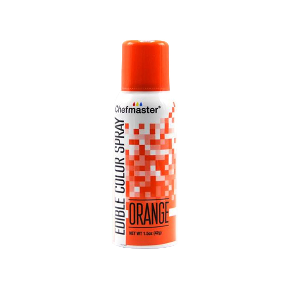 Chefmaster Edible Orange Color Spray, 1.5 oz