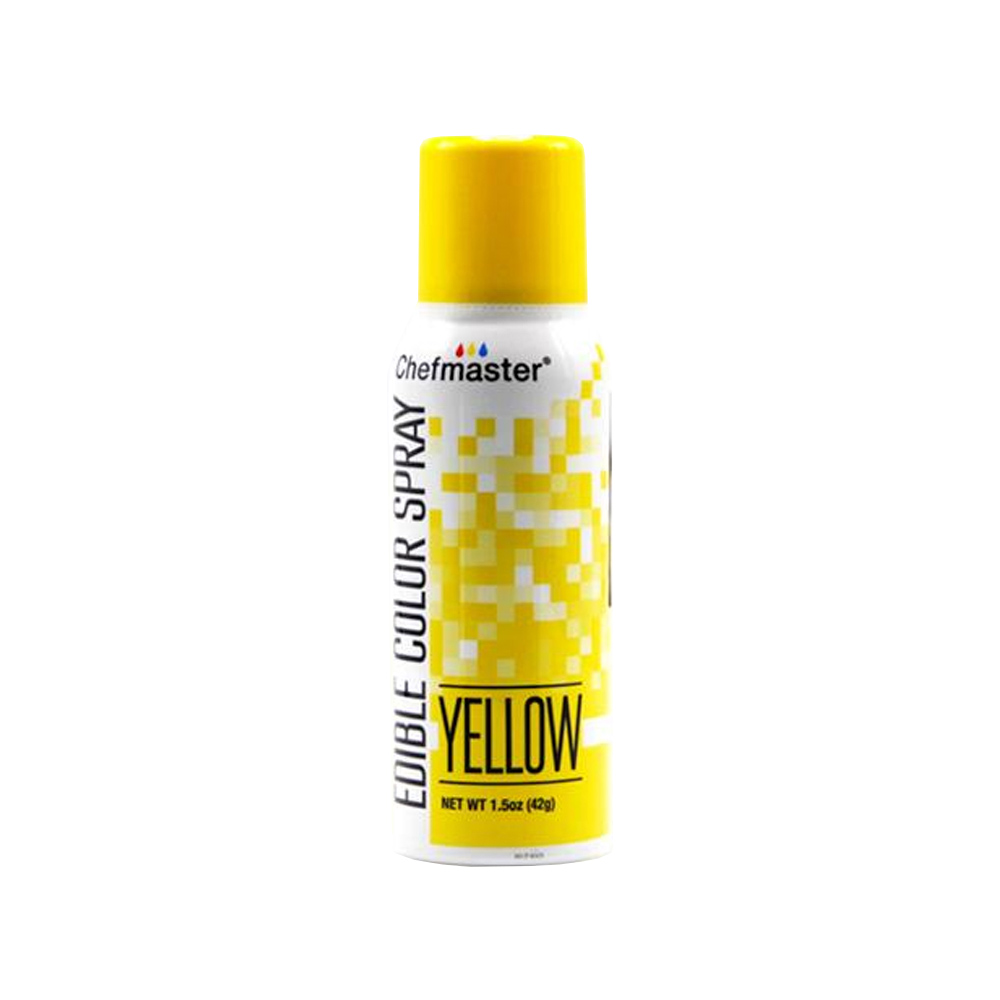 Chefmaster Edible Yellow Color Spray, 1.5 oz 
