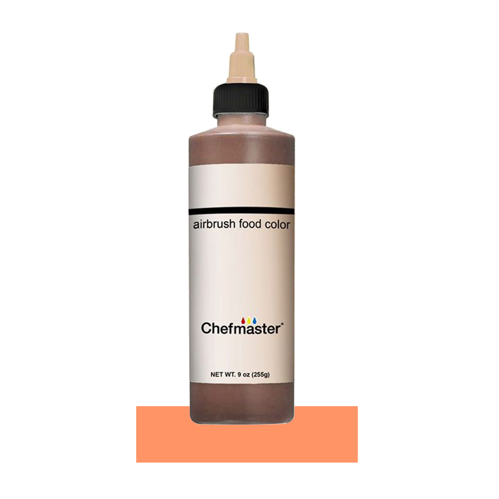 Chefmaster Sienna (Fleshtone) Airbrush Food Color, 9 oz.