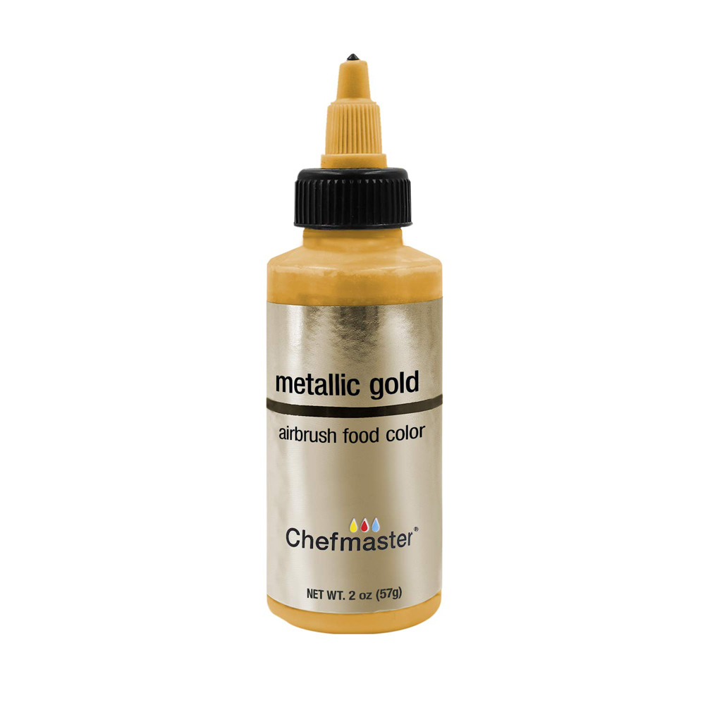 Chefmaster Gold Airbrush Food Color, 2 oz.