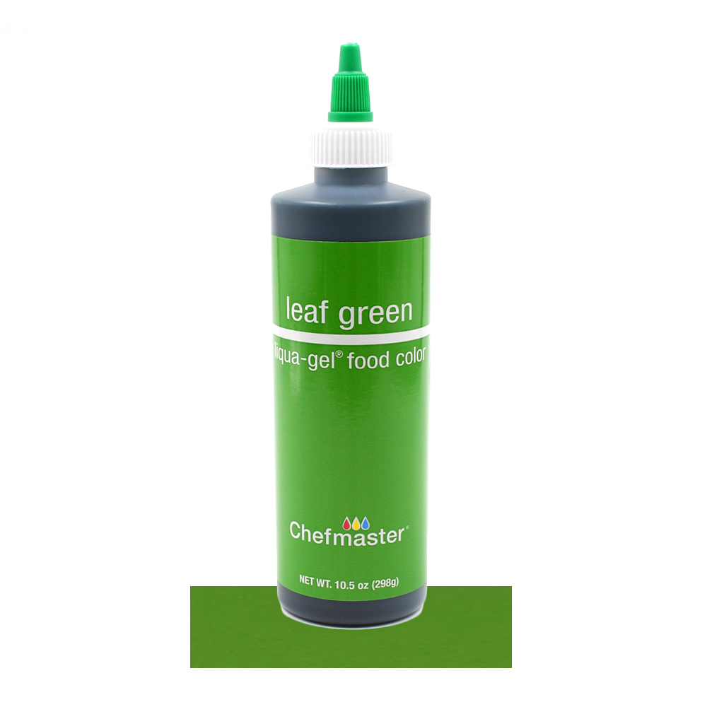 Chefmaster Leaf Green Liqua-Gel Color, 10.5 Oz.