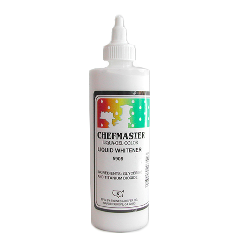 Chefmaster Liquid Whitener, 16 Oz.