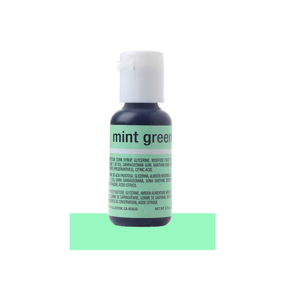 Chefmaster Mint Green Liqua-Gel Food Color, .70 oz