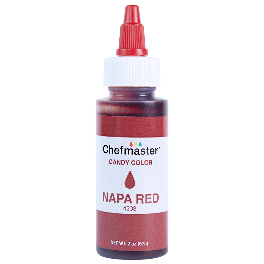 Chefmaster Napa Red Candy Color, 2 oz.