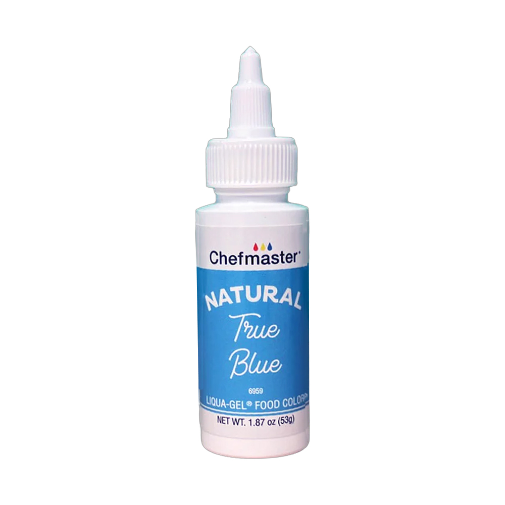 Chefmaster Natural True Blue Liqua-Gel Food Color, 1.87 oz.