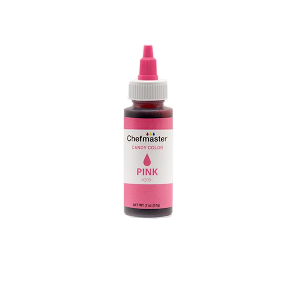 Chefmaster Pink Liquid Candy Color, 2 Oz 