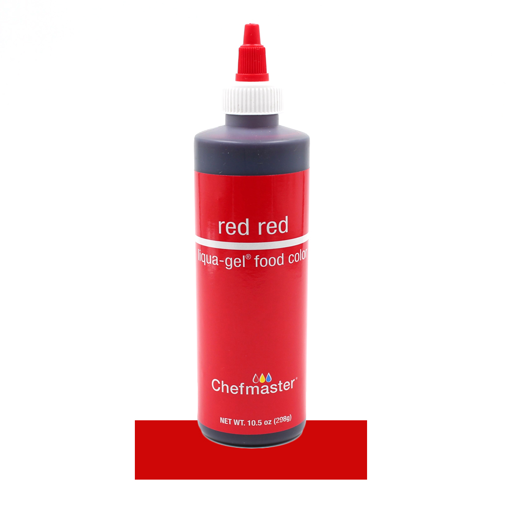 Chefmaster Red Red Liqua-Gel Food Color, 10.5 Oz.