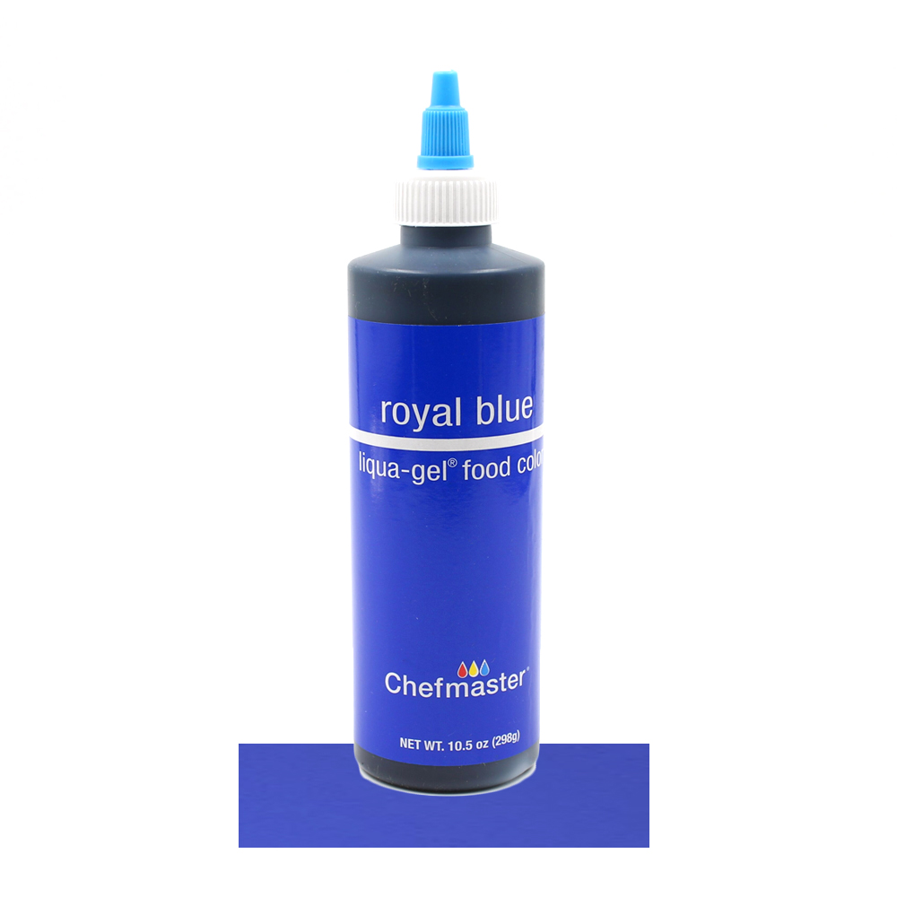 Chefmaster Royal Blue Liqua-Gel Food Color, 10.5 Oz.