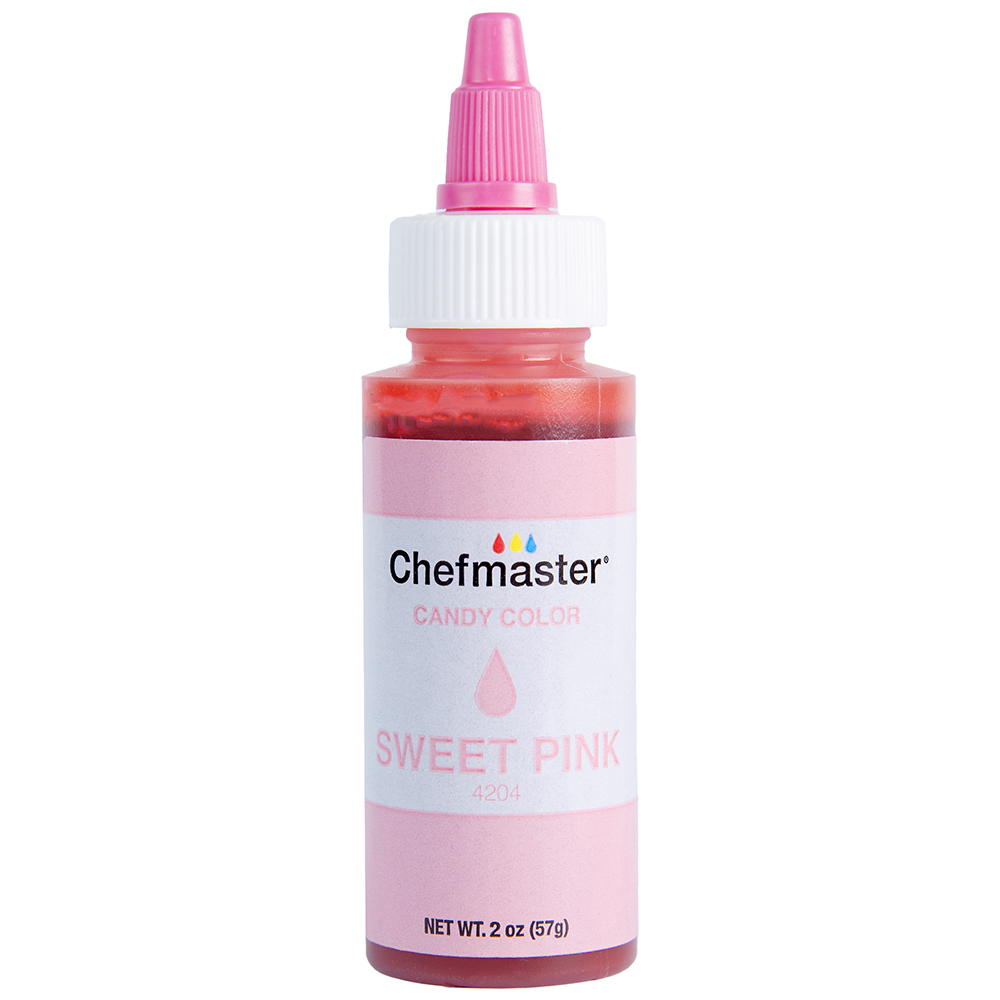 Chefmaster Sweet Pink Candy Color, 2 oz.