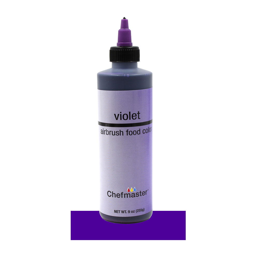 Chefmaster Violet Airbrush Food Color, 9 oz.