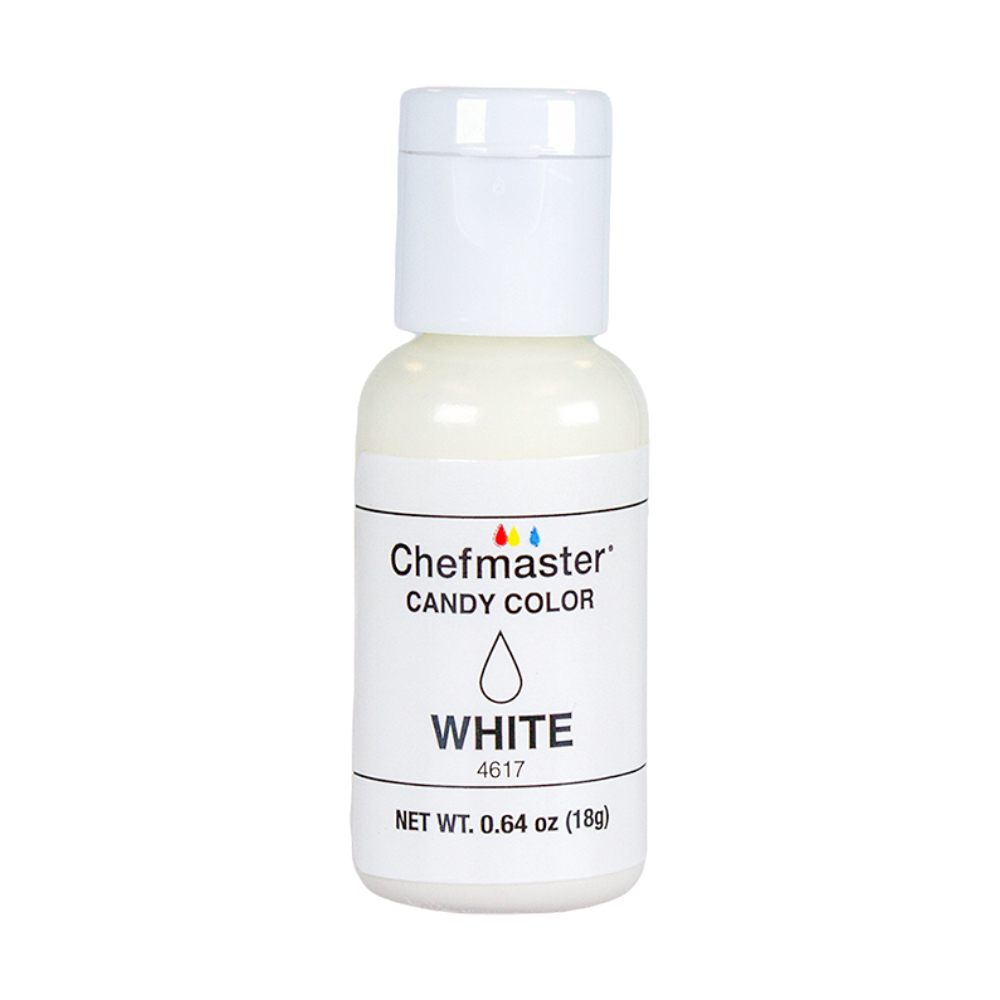 Chefmaster White Oil Candy Color, 0.64 oz. 