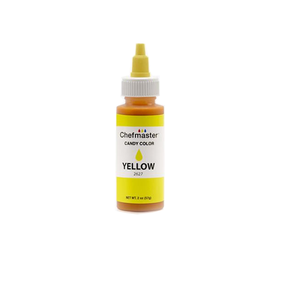 Chefmaster Yellow Liquid Candy Color, 2 Oz 