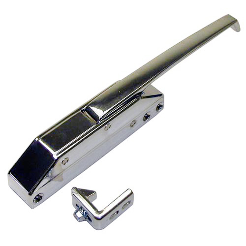 CHG (Component Hardware Group) OEM # R35-1105, 1/4" Door Latch with Strike - Straight Handle