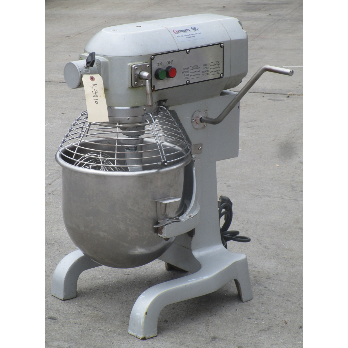 China 20 Quart VFM20B Mixer, Used Good Condition